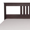 Łóżko Porto drewniane tył równy