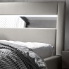 Łóżko Light tapicerowane z oświetleniem