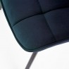 Krzesło Joe loftowe tapicerowane